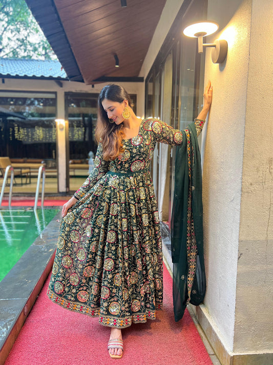 New One Designer Anarkali Suit