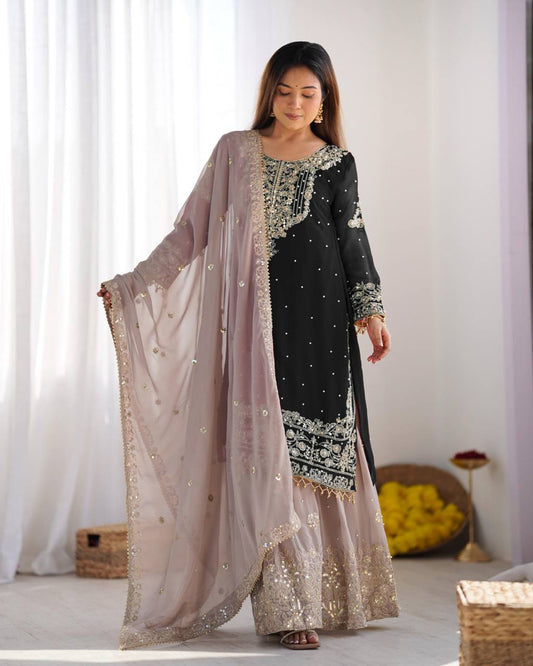"Royal Radiance Set – Pure Elegance in Thread"