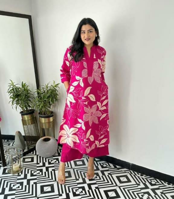 "Summer Bloom – A-Line Co-ord Elegance"