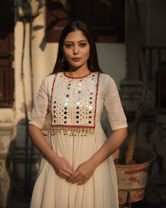 Festival Special Cotton Anarkali Suit Set 💗