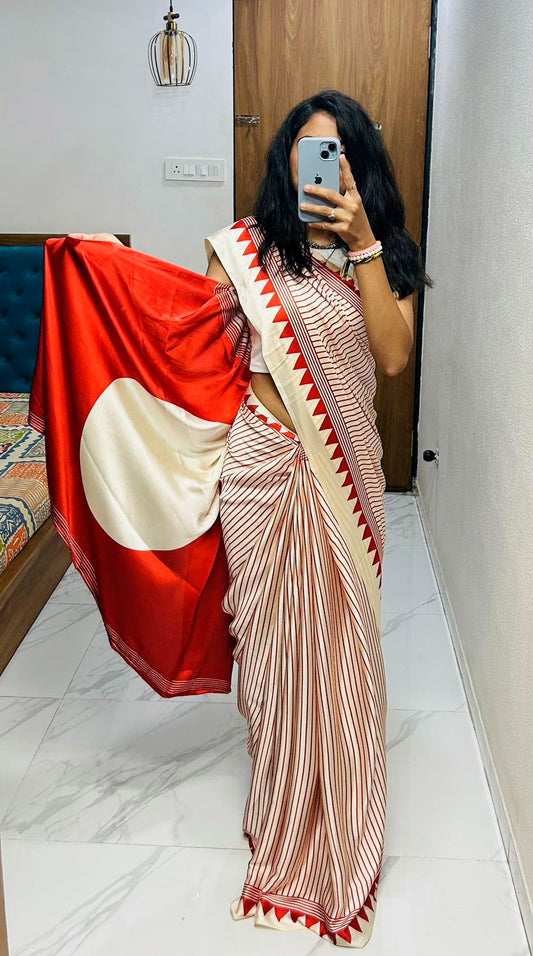 Rashmi's Leriya Luxe – Semi Gajji Silk Saree